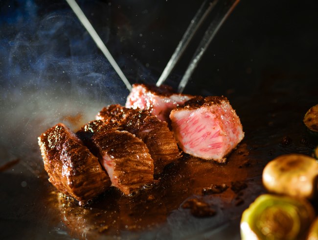 鉄板焼コースのご紹介